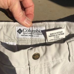 Columbia Sportswear pants size 32 100% cotton